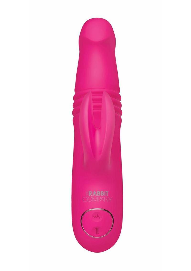 The Rabbit Company The Mini Thrusting Rabbit Rechargeable Silicone Vibrator