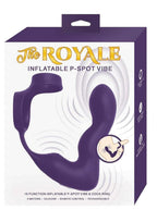 The Royal Inflatable Rechargeable P-Spot Prostate Stimulator - Purple