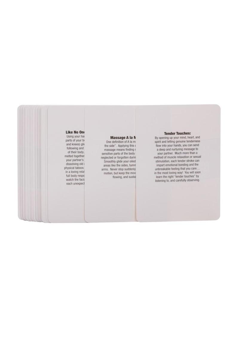 Touch Me Erotic Massage Couples Card Game - True Pleasures