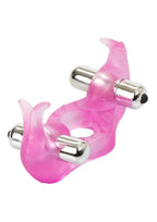 Triple Orgasms Enhancer Vibrating Cock Ring with Clitoral Stimulation - True Pleasures