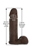 Vac-U-Lock Ultraskyn Dildo