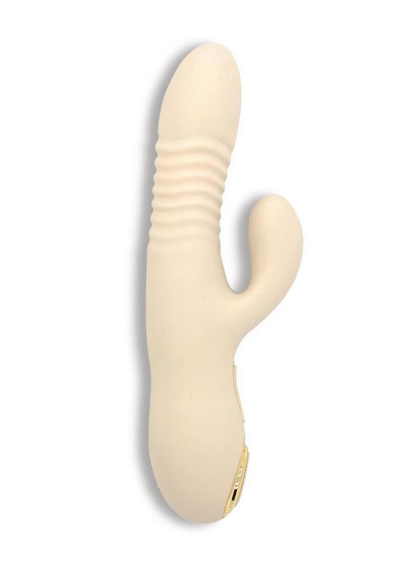 Velvet Gogo All-In-1 Thruster Rechargeable Silicone Dildo