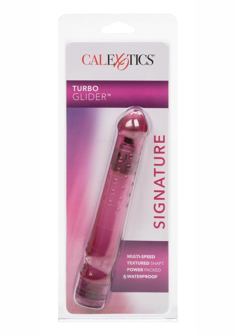Waterproof Turbo Gliders 6.3in - Raspberry Crush - True Pleasures