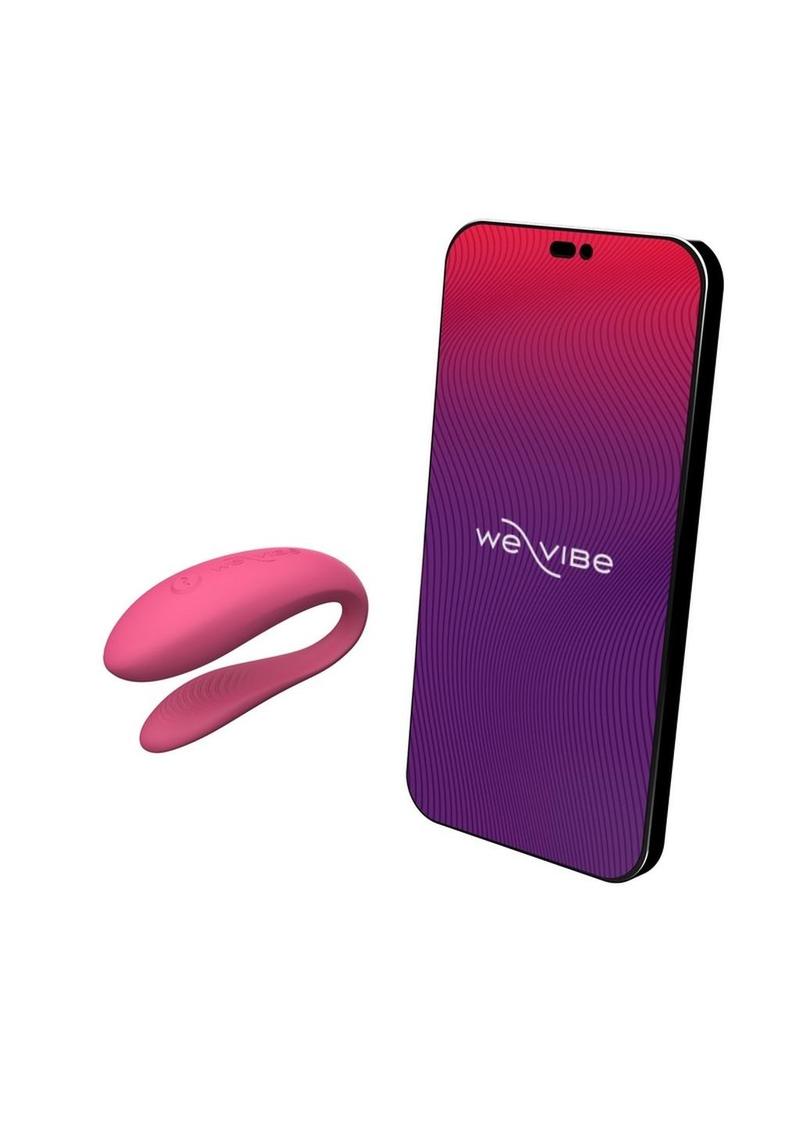 We-Vibe Sync Lite Couples Vibrator – App-Controlled, Hands-Free, Rechargeable Silicone