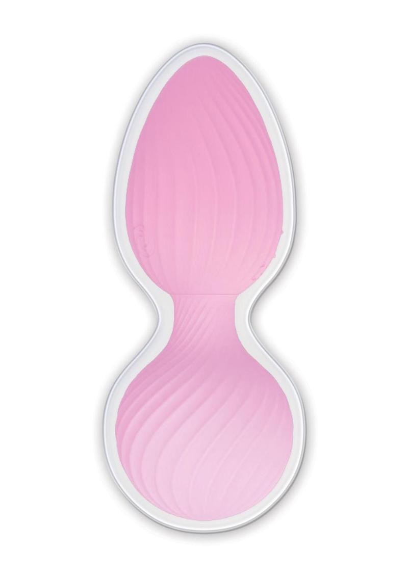 Wet Dreams Two Timer Rechargeable Silicone Pleasure Ball - Magenta/Pink