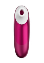 Womanizer Pleasure Air Pro Rechargeable Silicone Air Pulse Clitoral Vibrator - Vibrant - Pink